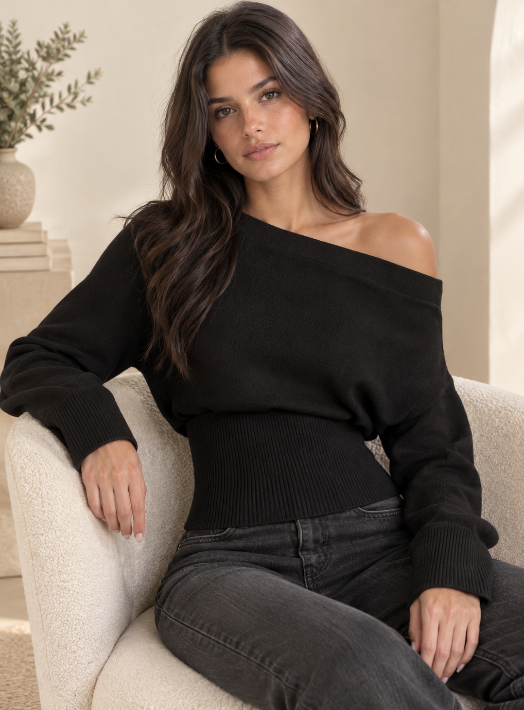 Maglione Asimmetrico