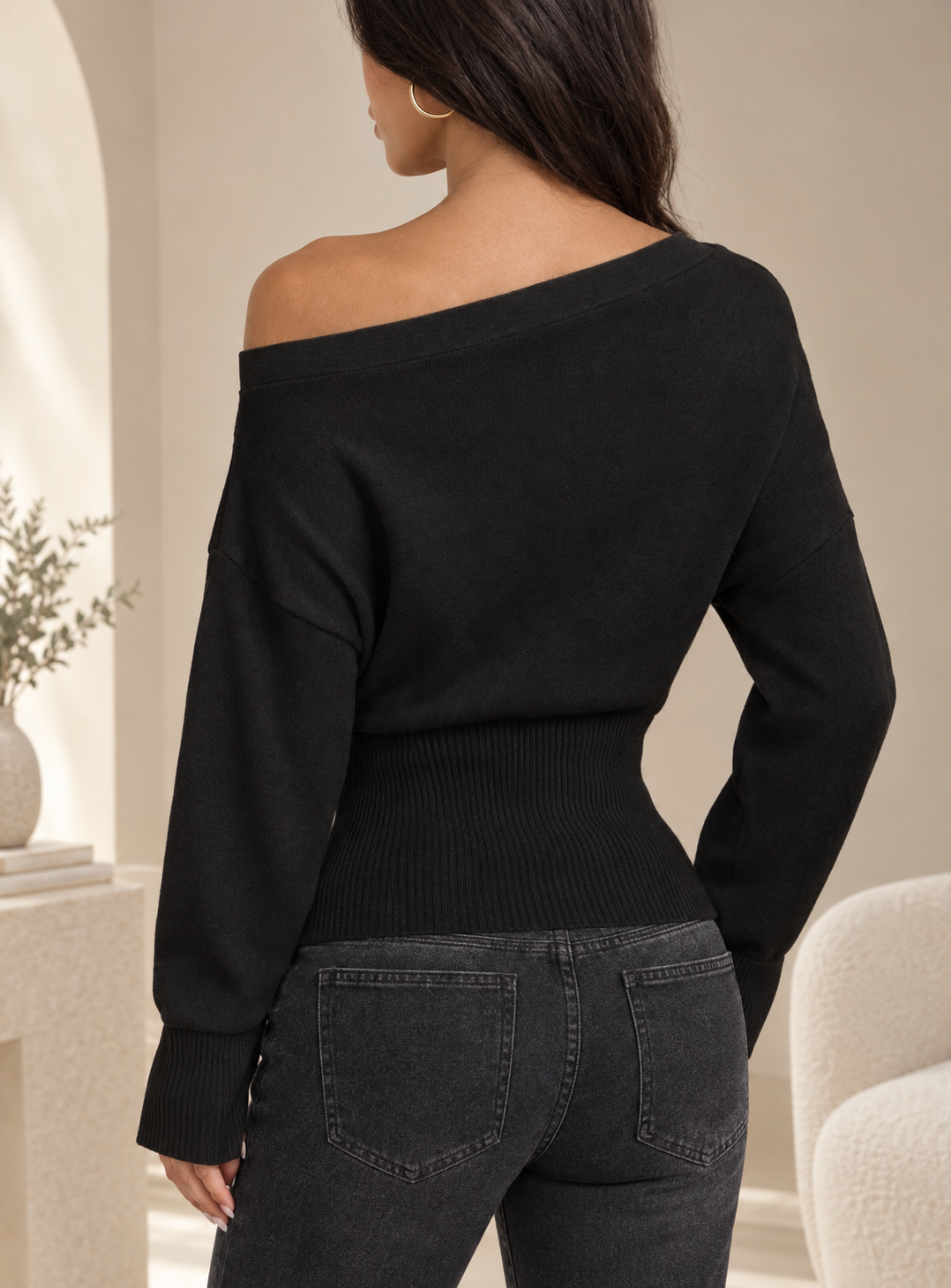Maglione Asimmetrico