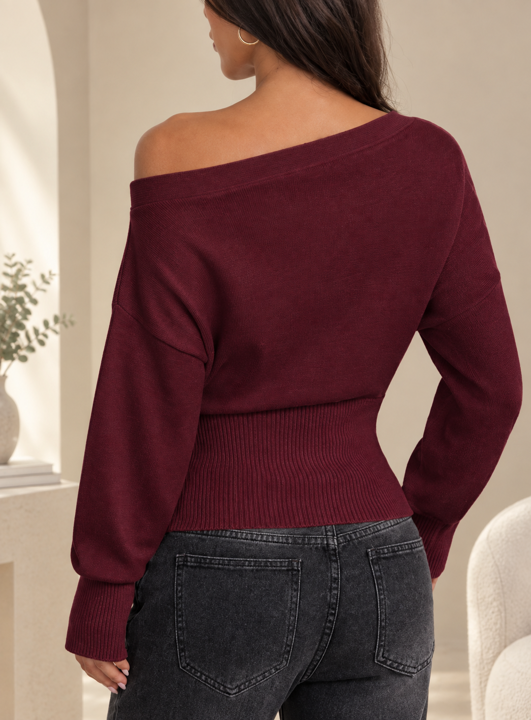 Maglione Asimmetrico
